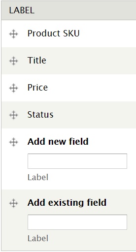 Adding fields and metadata to product