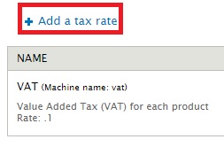 Adding Sales Tax to the bill