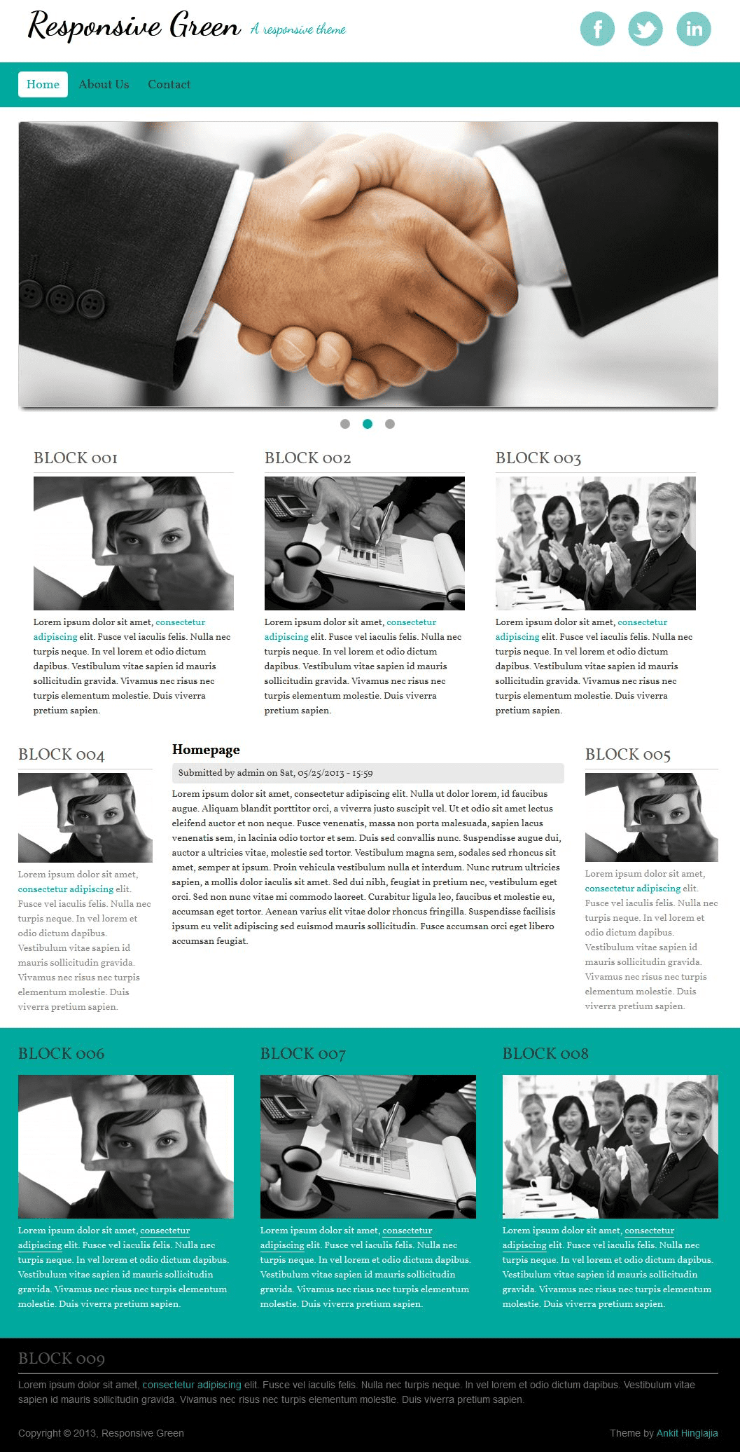 Responsive Theme for Drupal