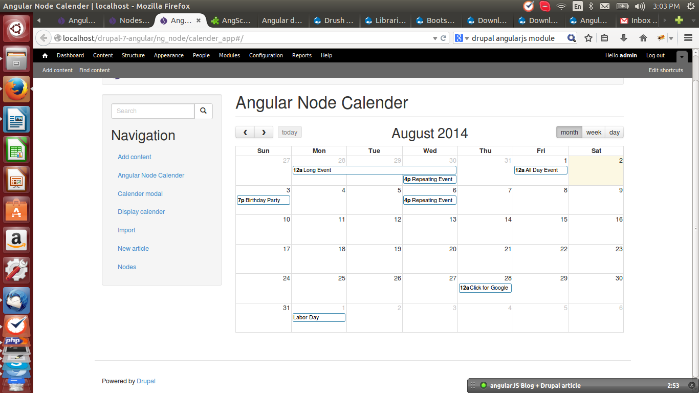 Configuring Drupal To Enable Integration With AngularJS