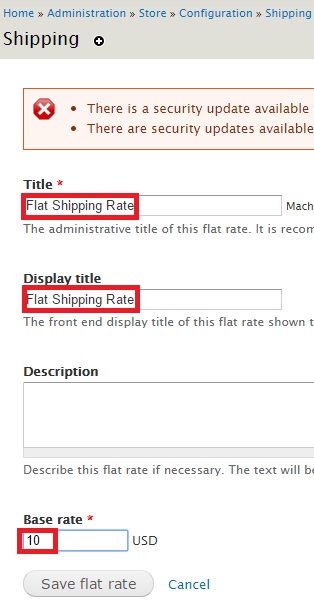 Configuring Free Shipping