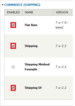 Configuring Free Shipping