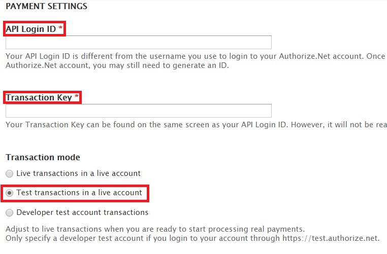 Credit Card Payment
