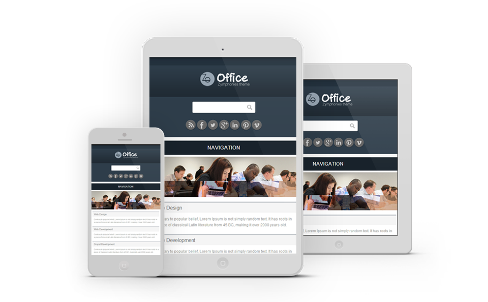 Office Responsive Theme for Drupal