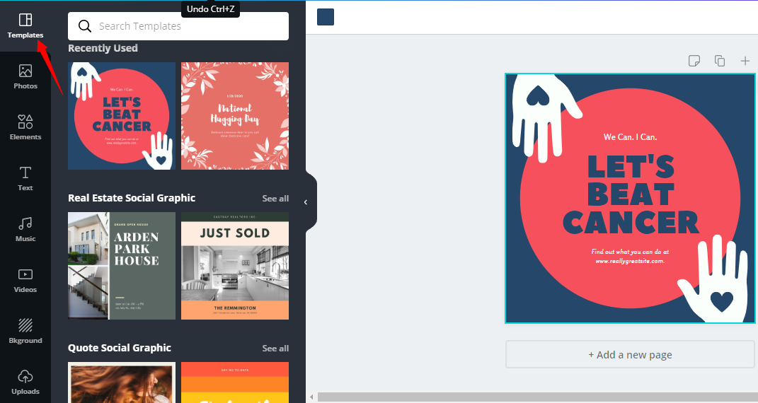 Using Canva
