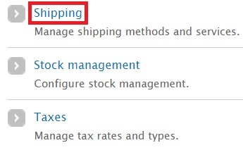 Shipping Rate