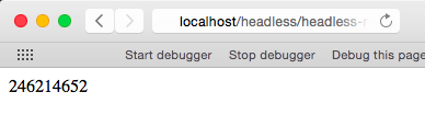 Creating the simplest headless Drupal 7 site