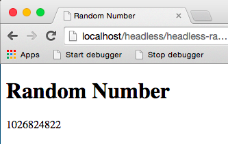 Creating the simplest headless Drupal 7 site