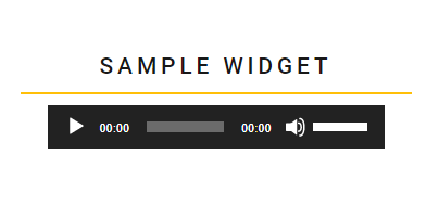 add widgets on your WordPress