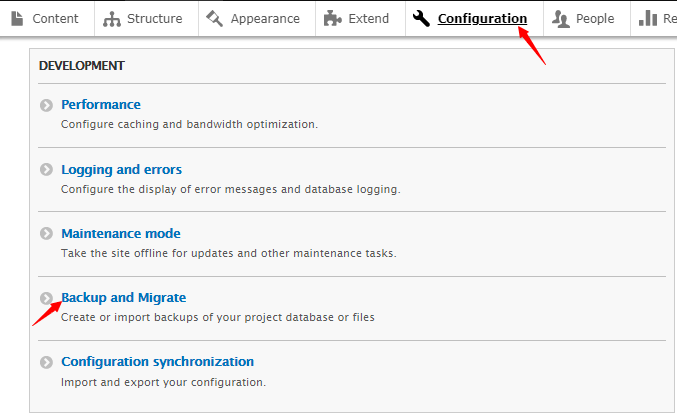 Backing up entire Drupal Site