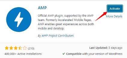 How to configure the AMP plugin for WordPress