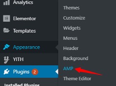 How to configure the AMP plugin for WordPress