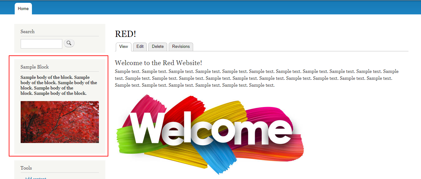 How to set homepage in Drupal?