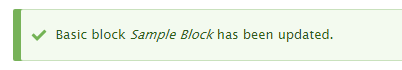 How to edit block content in Drupal