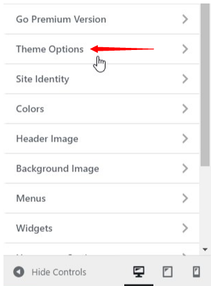 How to edit footer in WordPress through settings