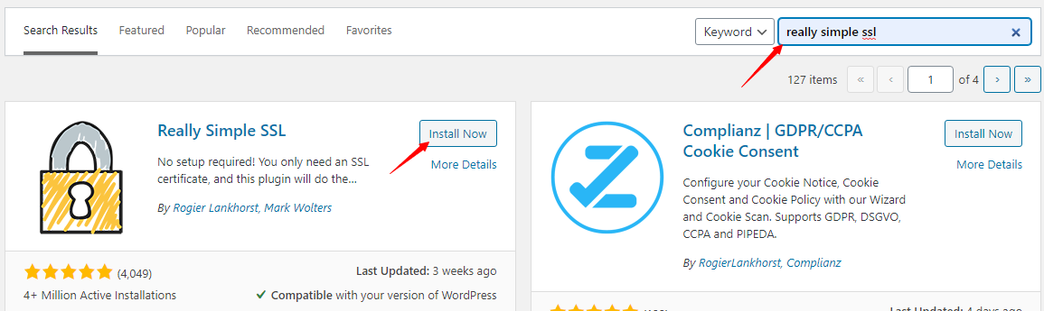 How to install SSL certificate on WordPress website