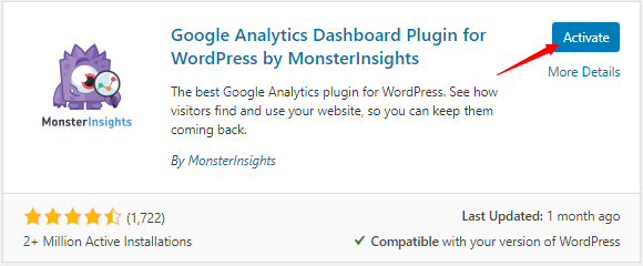 Setting up Google Analytics