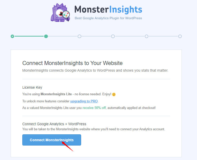 Setting up Google Analytics