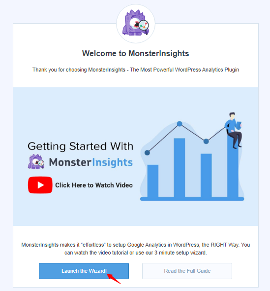Setting up Google Analytics