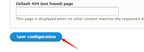 How to set homepage in Drupal?