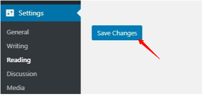 How to set homepage in WordPress