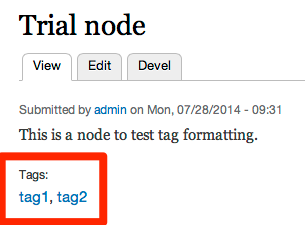 How to show comma-separated taxonomy terms in Drupal