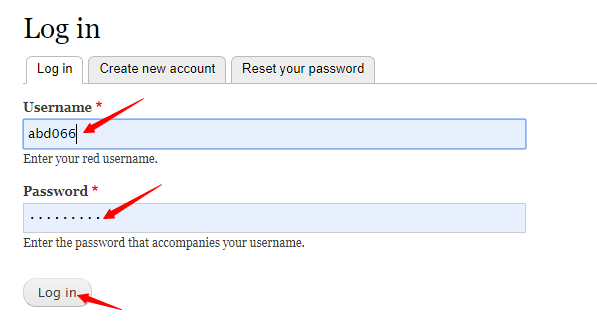 Login Page