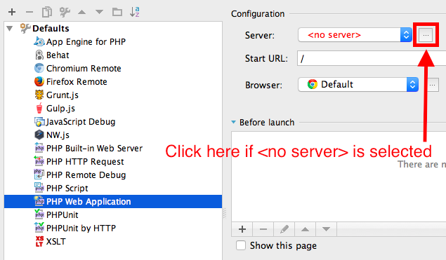 Configure PHPStorm to debug Drupal 8
